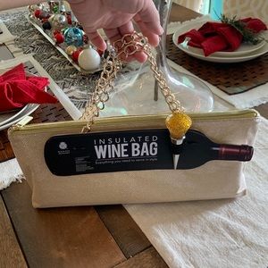 NEW Insulated Wine bag with wine bottle cover